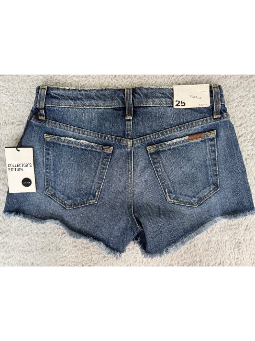 Joes Collectors Edition Distressed Denim Shorts Womens 25 Beach Hippie Travel - Picture 2 of 16
